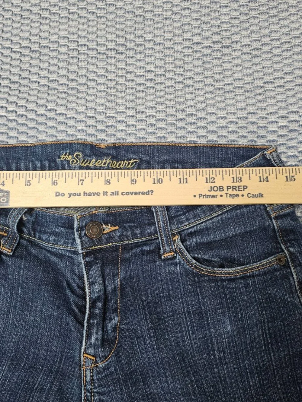 Old Navy The Sweetheart Mid Rise Dark Blue Slim Jeans / Pants – Women’s Size 6